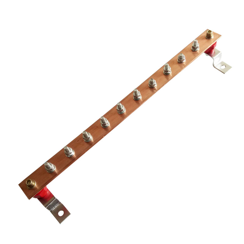 铜排接地19英寸标准机架式汇流机柜t2汇流排