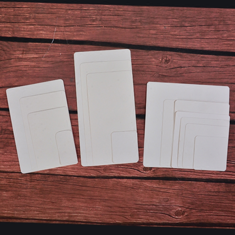 圆角空白卡纸手写小卡片英文单词卡贺卡明信片留言卡diy涂鸦纸卡