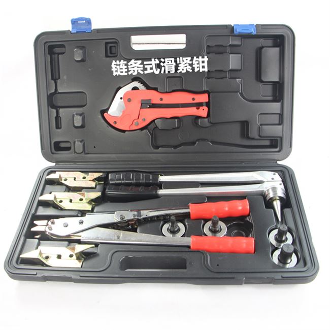 液压滑紧钳滑工具铝塑管压管钳压紧钳接紧钳管子钳