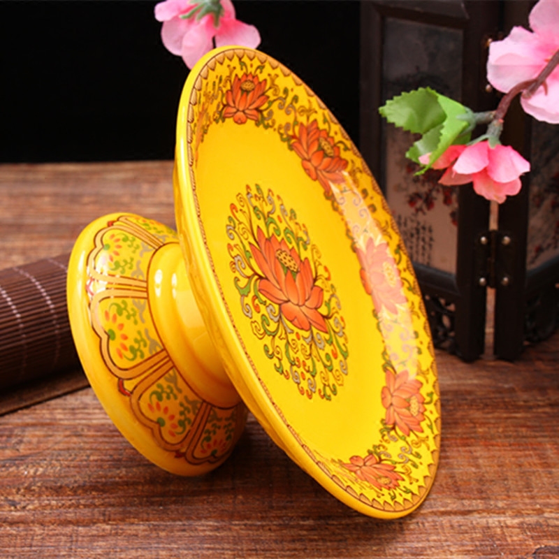 佛教用品仙堂供奉用品无字莲花香炉净水瓶圣水杯佛堂全套装供具