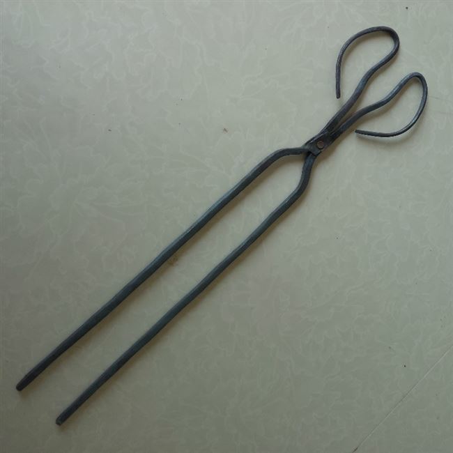 长铁煤钳煤夹垃圾拾物铁钳烧烤夹炭取物夹铁垃圾夹