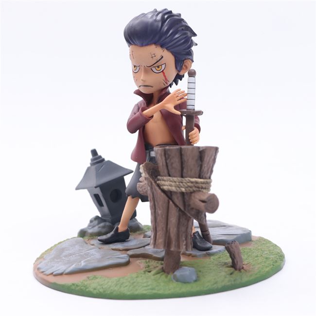 动漫周边海贼王鹰眼米霍克童年年版手办场景模型摆件海贼王手办专区