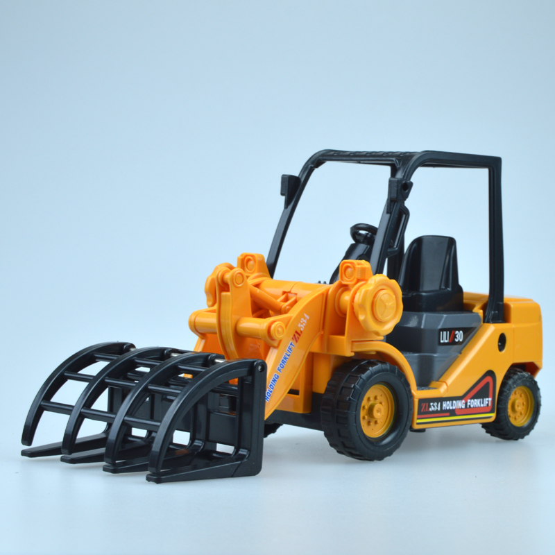 力利惯性运输伐木抓木车仿真工程车玩具模型儿童惯性