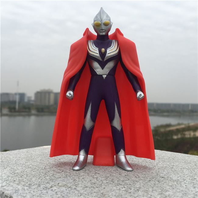 迪迦奥特曼软胶超人披风黑暗迪伽强力型空中中型可动奥特曼玩具专区