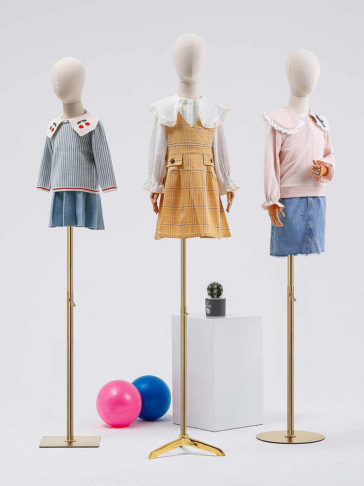 儿童模特道具半身人台服装服装展展示架童装全身服装模特