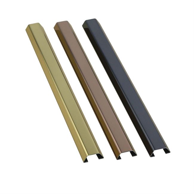 3厘米宽15米长地面固定不锈钢墙角装饰个性瓷砖免钉扣线槽电线槽