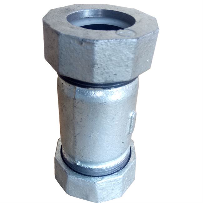 接头管道自来水家用快速6分4分铁管ppr管活接头