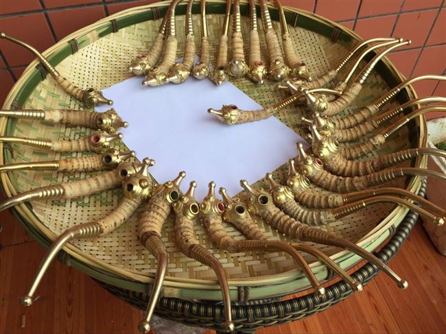 烟斗竹子烟杆老式高档贵州竹烟烟斗