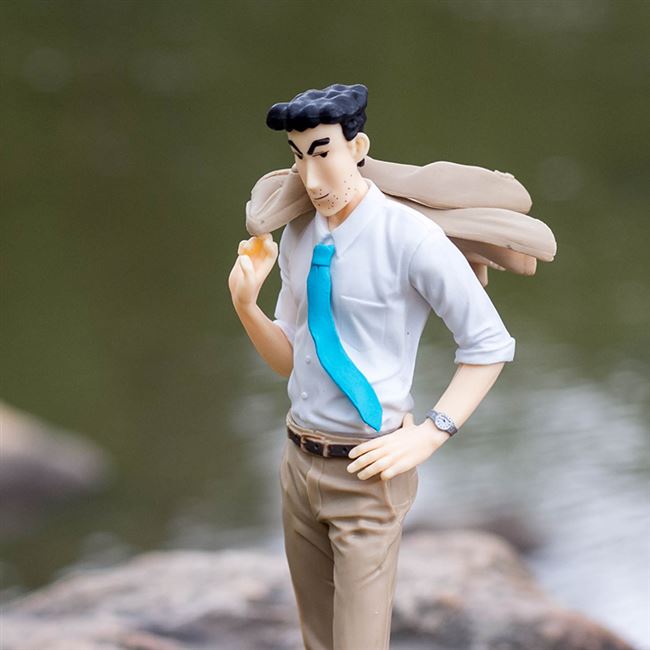 蜡笔小新手办造型家x野原广志人偶