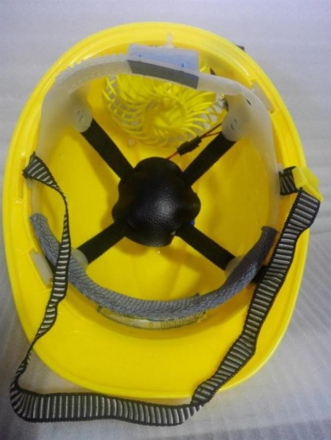 搬运透气焊工安全帽工地风扇安全帽非太阳能空调帽防嗮建筑路桥 - u