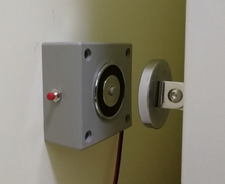 电磁门吸玻璃玻璃门门门防火门释放消防24v电子门吸