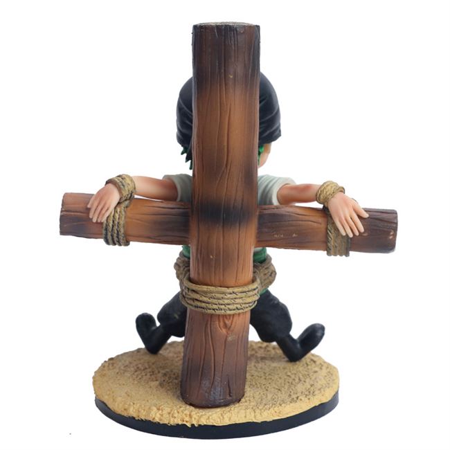 动漫周边海贼王索隆手办初登登场刑场十字架捆绑模型海贼王手办专区