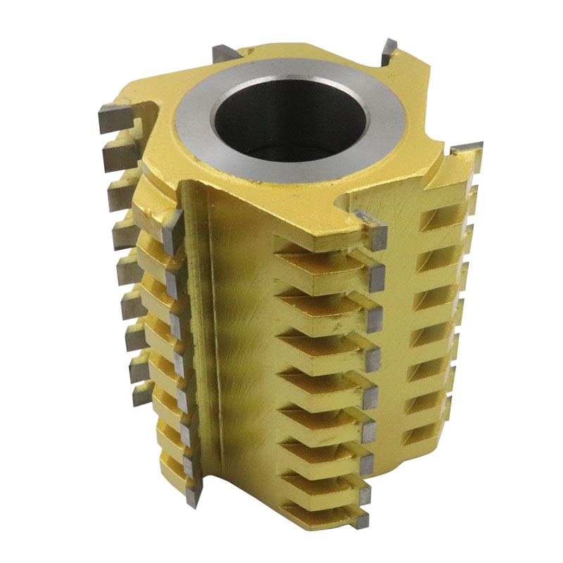 螺旋木工平口刀直刀立铣修边菠萝键槽铣刀四面立铣刀