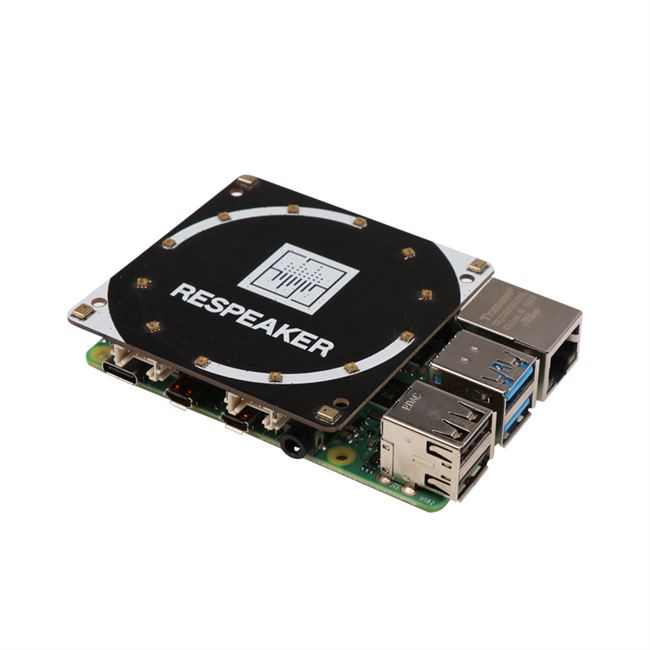 树莓语音幻尔4代套件4b开发麦克风阵列ai树莓派