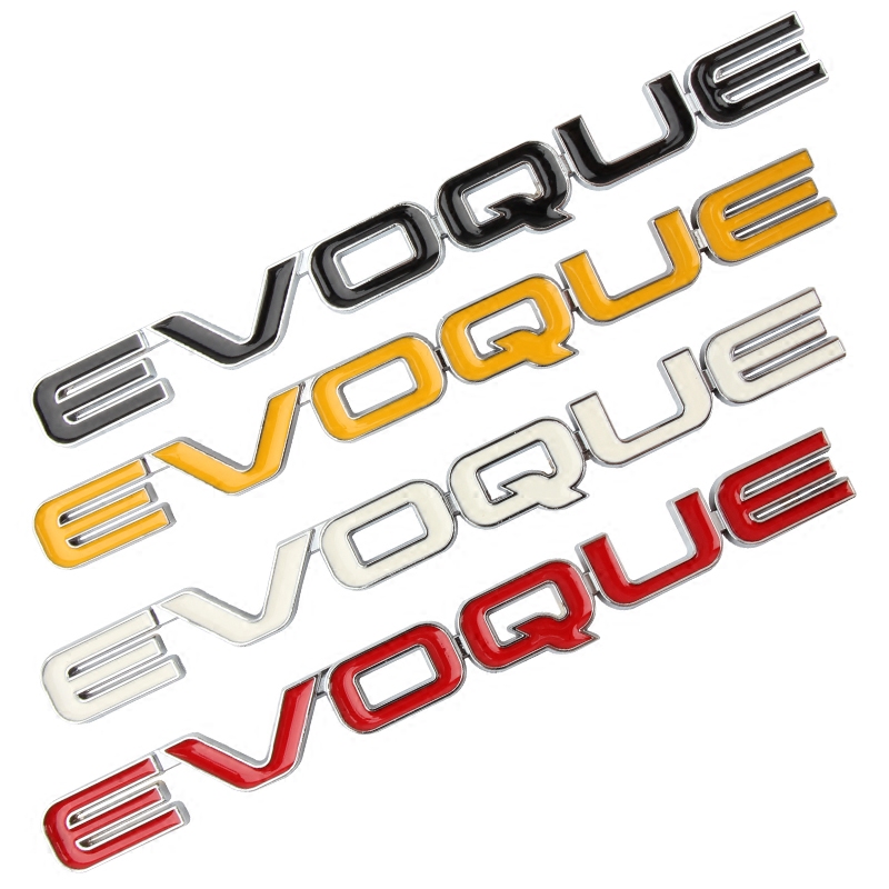 奇瑞路虎揽胜极光evoque汽车车标字母陆风x7改装汽车装饰贴