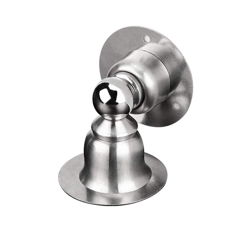 不锈钢门吸打孔磁铁可调角度开孔防撞墙吸门强磁门吸