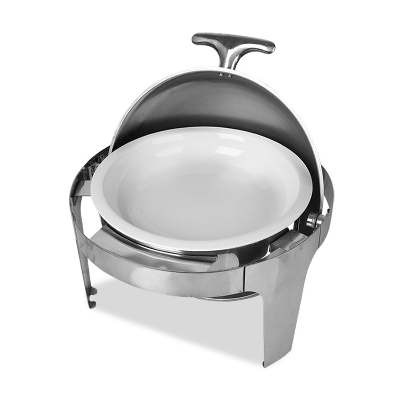 布菲炉陶瓷份数圆形自助餐保温加热专用内胆酒店酒店餐具