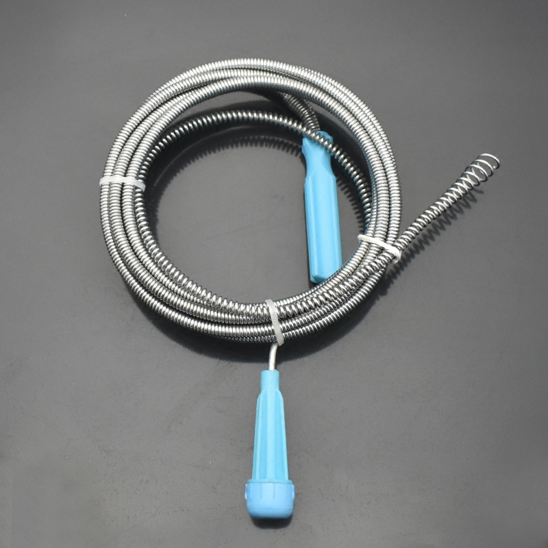 下水道管道疏通3米清理卫生间坐便器洗手手动工具马桶堵了管道疏通器