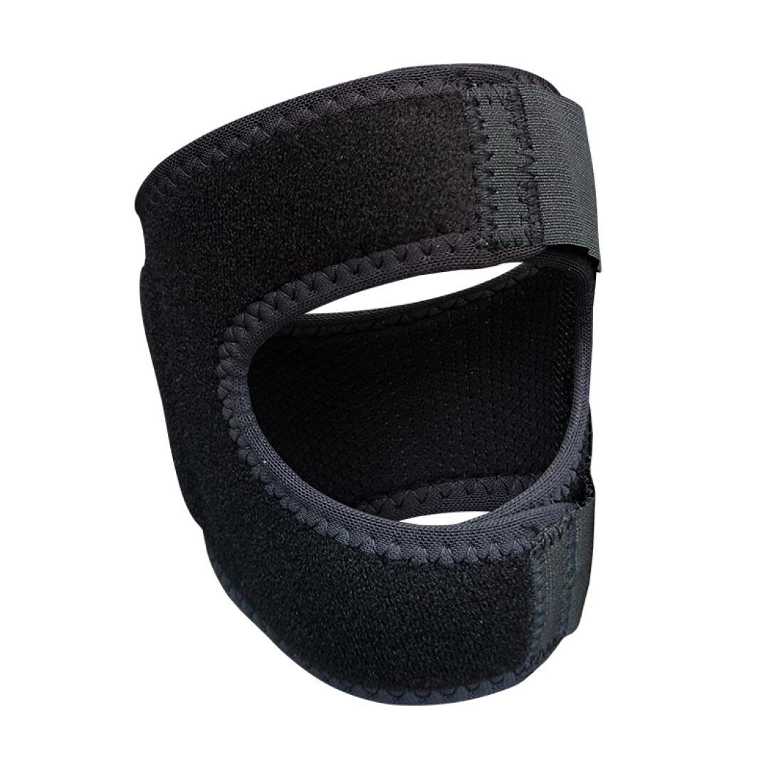 虎扑优选硅胶髌腱加压护膝篮球足球登山男女运动护具