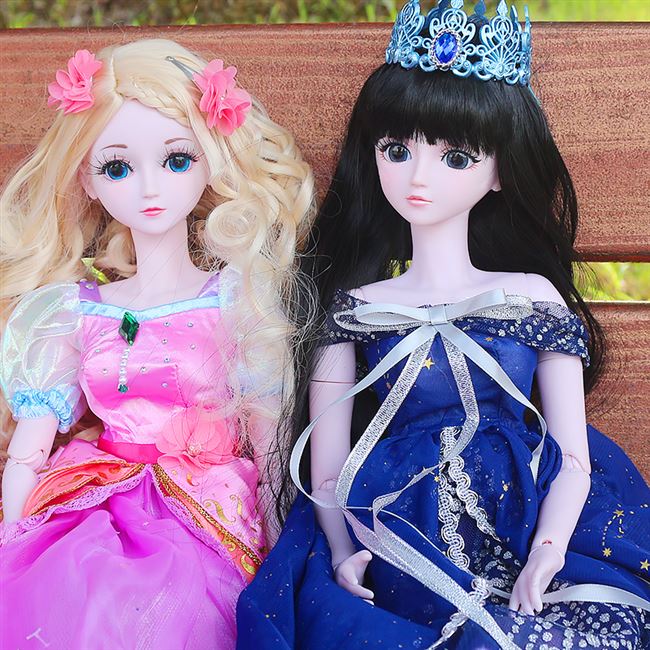 热销正品娃娃罗丽仙子60厘米精灵梦叶萝莉灵冰公主女孩玩具套装