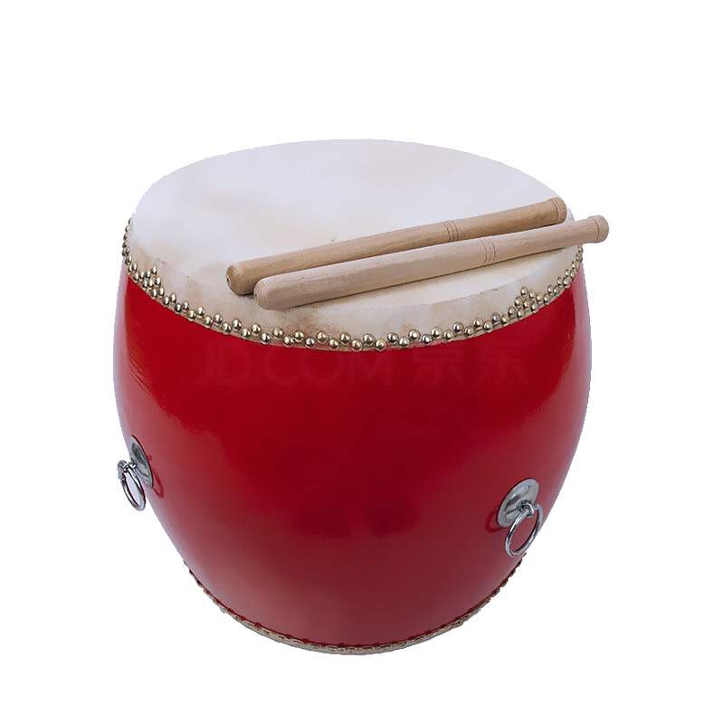 堂鼓16寸18寸24寸1米12米战鼓红鼓头牛皮大鼓堂鼓