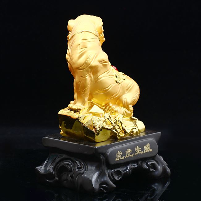 摆件吉祥物开光鸣虎纳贵生肖属虎火神随喜虎形其它首饰