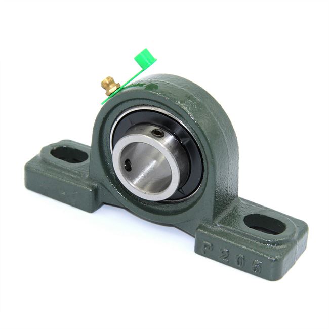 立式可配45mm内孔ucp轴承座带支撑球面轴承座