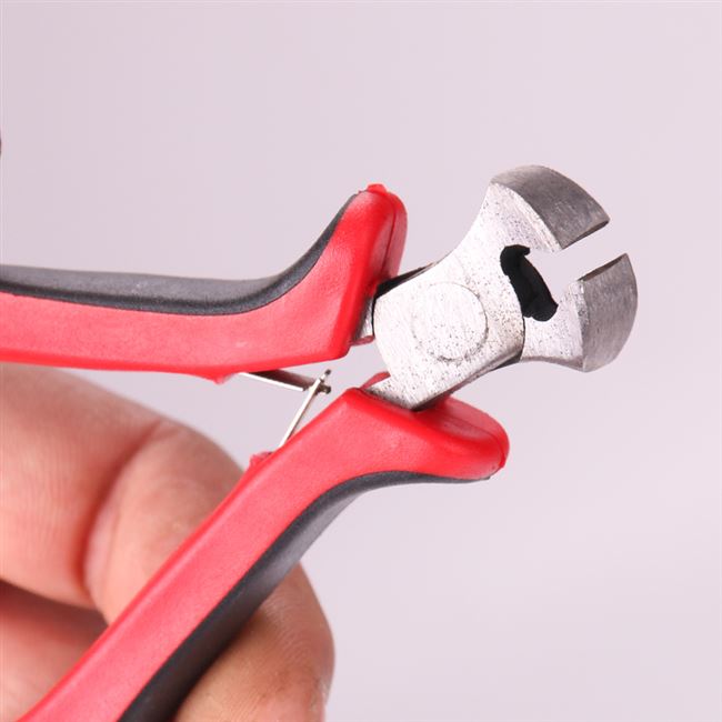 拉链钳子钳顶切钳省力顶嘴装链头尖头专用工具顶切钳
