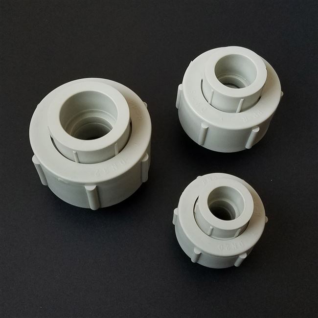 活动接头pprppr全塑活接204分256分ppr接活接水ppr管