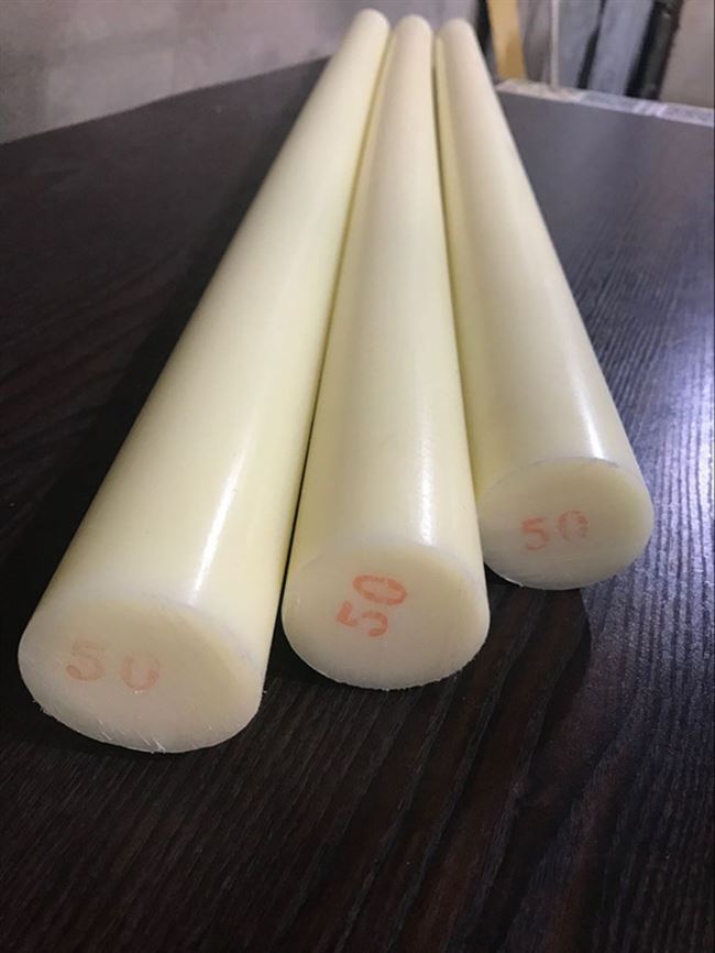 尼龙实心圆柱塑料棒超耐磨米黄pa6空心管柱其他机械五金新