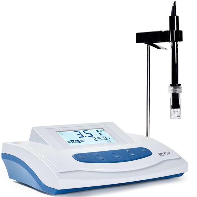 ph3c25实验室雷磁phs---3e台式酸度测试仪usb灯