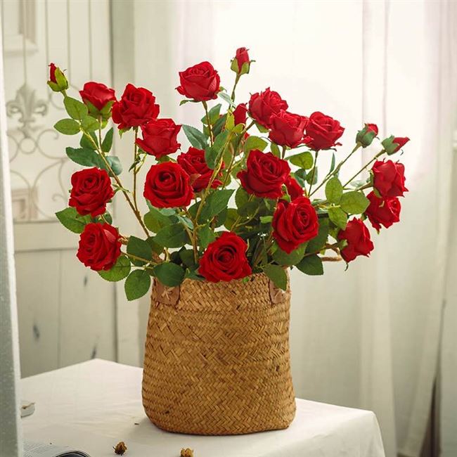 海草花篮草编手提提花盆花麦穗干花花瓶大麦花篮