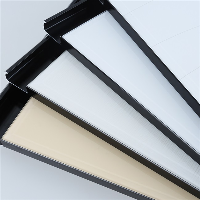 门板简约定制新款超白厨柜定做钢化玻璃门板