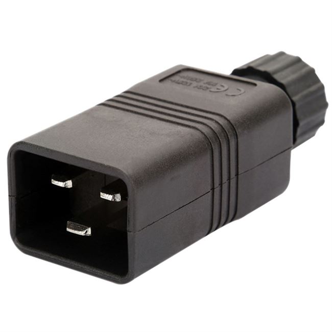 插头接线c20电源16a品字三横c19母头公头转换插头