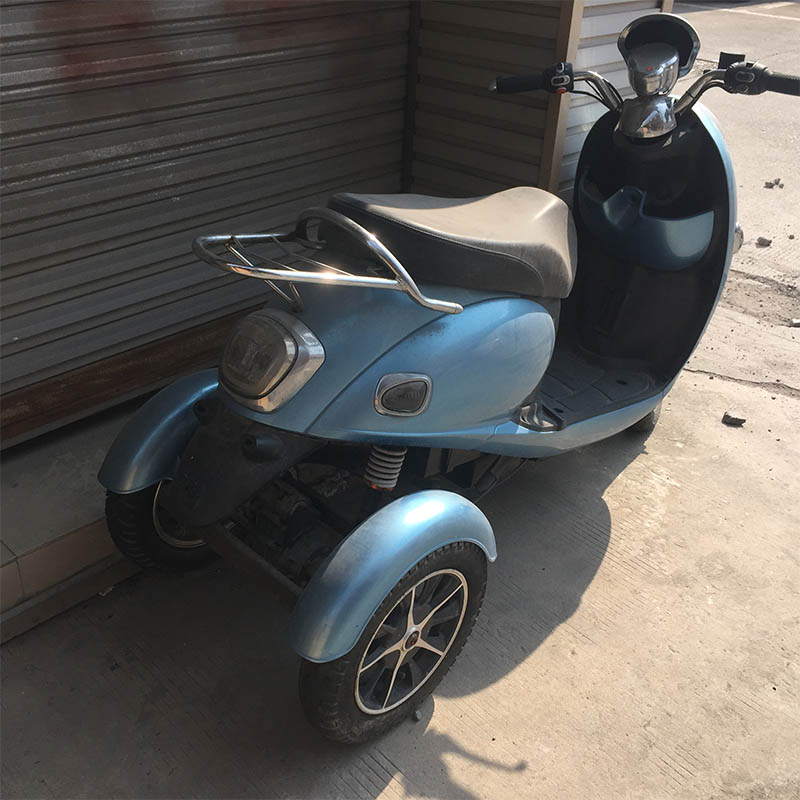 代步三轮车三轮车小龟车王电动配件龟5改装全套泥瓦后桥轮毂车架