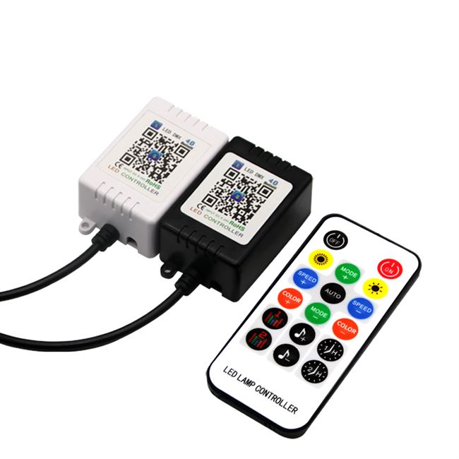 控制器遥控器同步rf175v12v蓝牙led彩灯手机led控制器