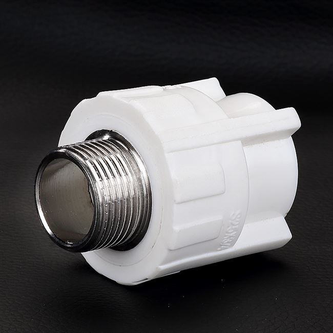 接头ppr直接水管加厚牙外丝直20254分ppr管