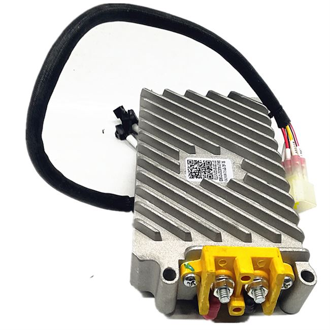 新款电动车增程控制器486072v智能变频步进压铸一体发电机组零部件