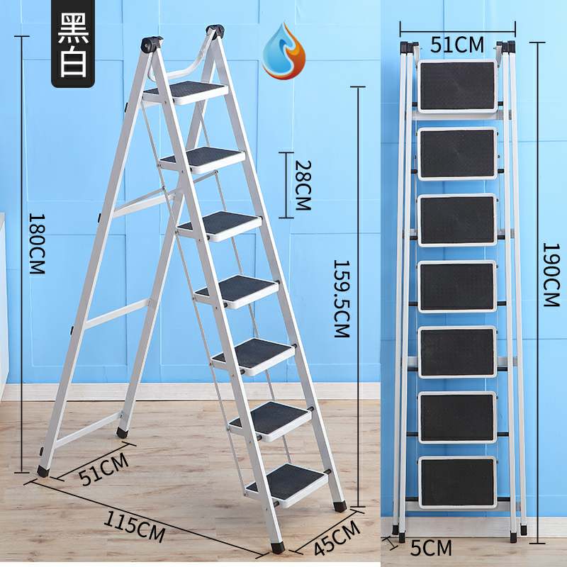 家用简单台阶新款梯登两用子人字梯折叠梯非家用梯
