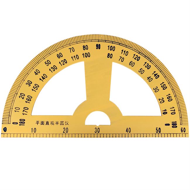 圆规半圆两用木制三角板教师教学工具仪尺大号各类尺