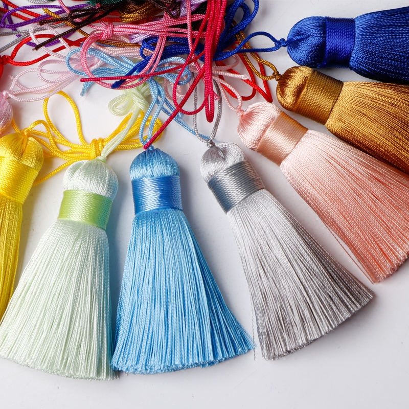 手工流苏手工制制作中国结穗子diy手把菩提饰品线