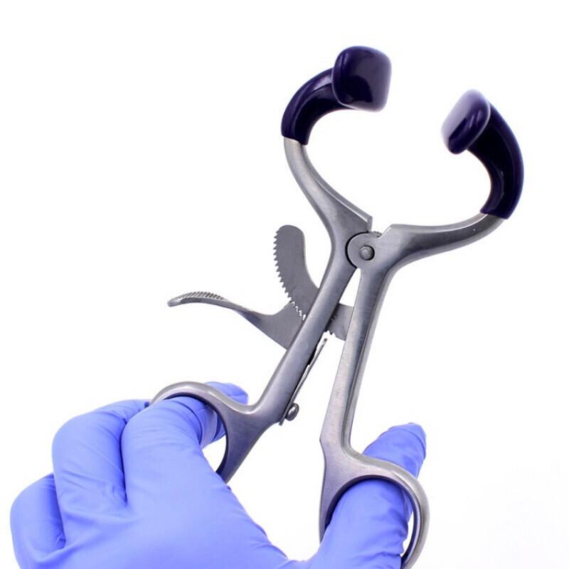 钳式不锈钢口器扩嘴口腔牙科检查器械钉冲