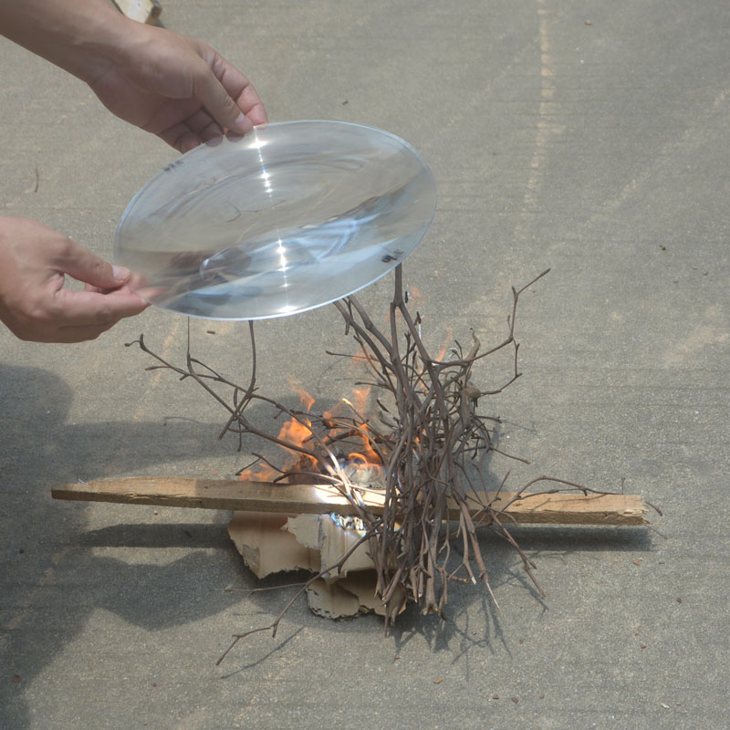 透镜亚克力放大菲尼尔聚光镜直径毫米太阳能点火器菲镜led透镜