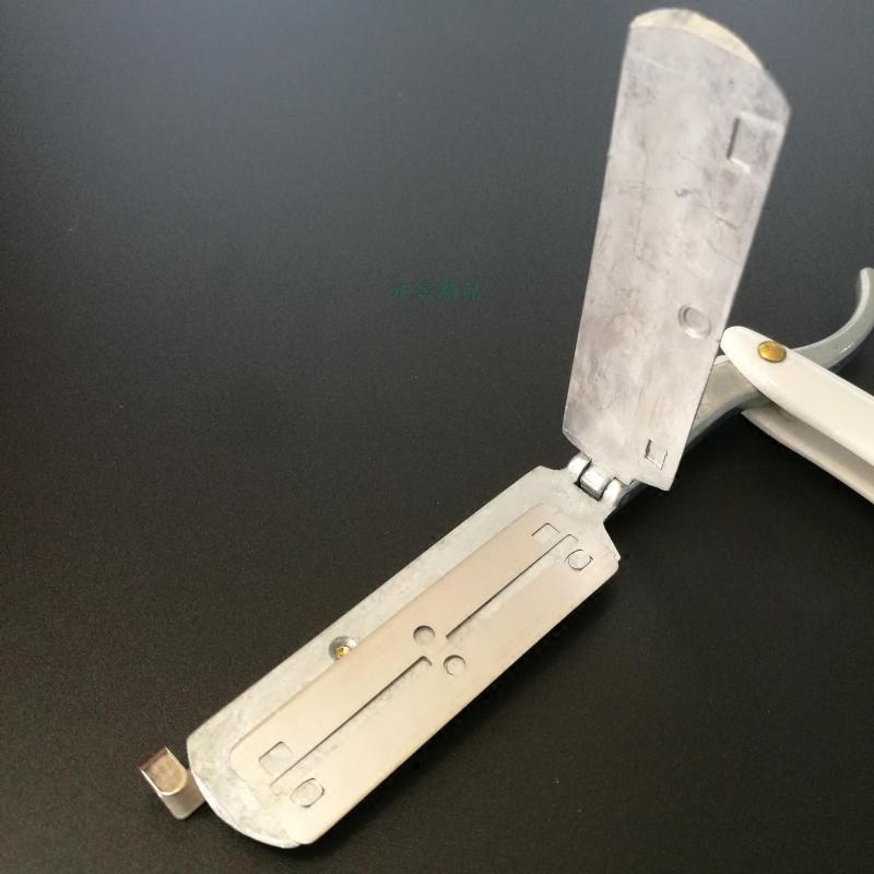 刀架77刀架申利不锈钢换刃老式经典手动剃须刮胡剃须刀架