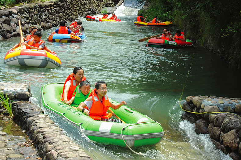 即买即用 海南五指山雨林谷漂流旅游景区门票 电瓶车【小漂流】