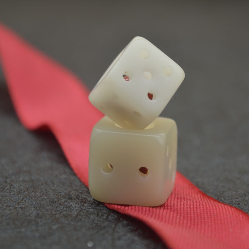 玲珑骰子子安红豆红豆相思相思豆成品项链手链吊坠其他diy饰品配件