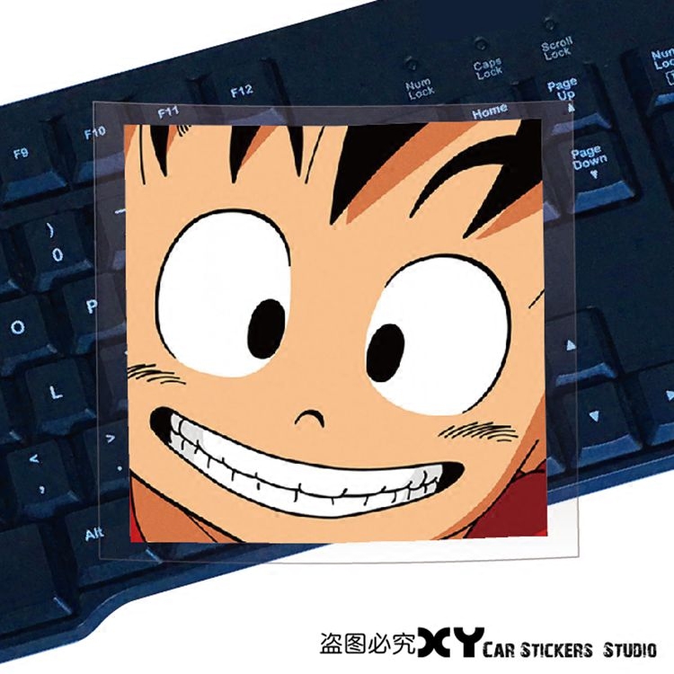 xy车贴七龙珠悟空贴纸影视卡通动漫车身装饰汽车装饰贴