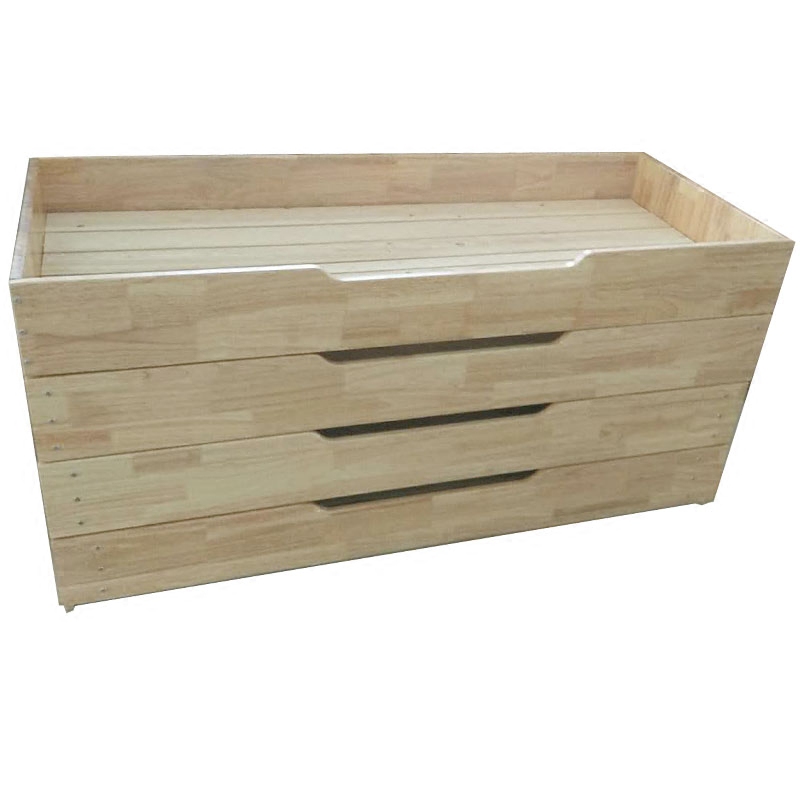 幼儿园多层实木推拉拉床儿童四层五层午睡抽屉幼儿园专用床原婴童