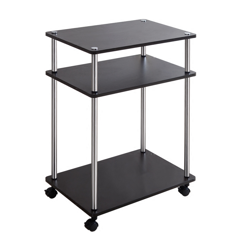 简易茶几带轮边桌桶装水移动阳台创意茶水架边茶几