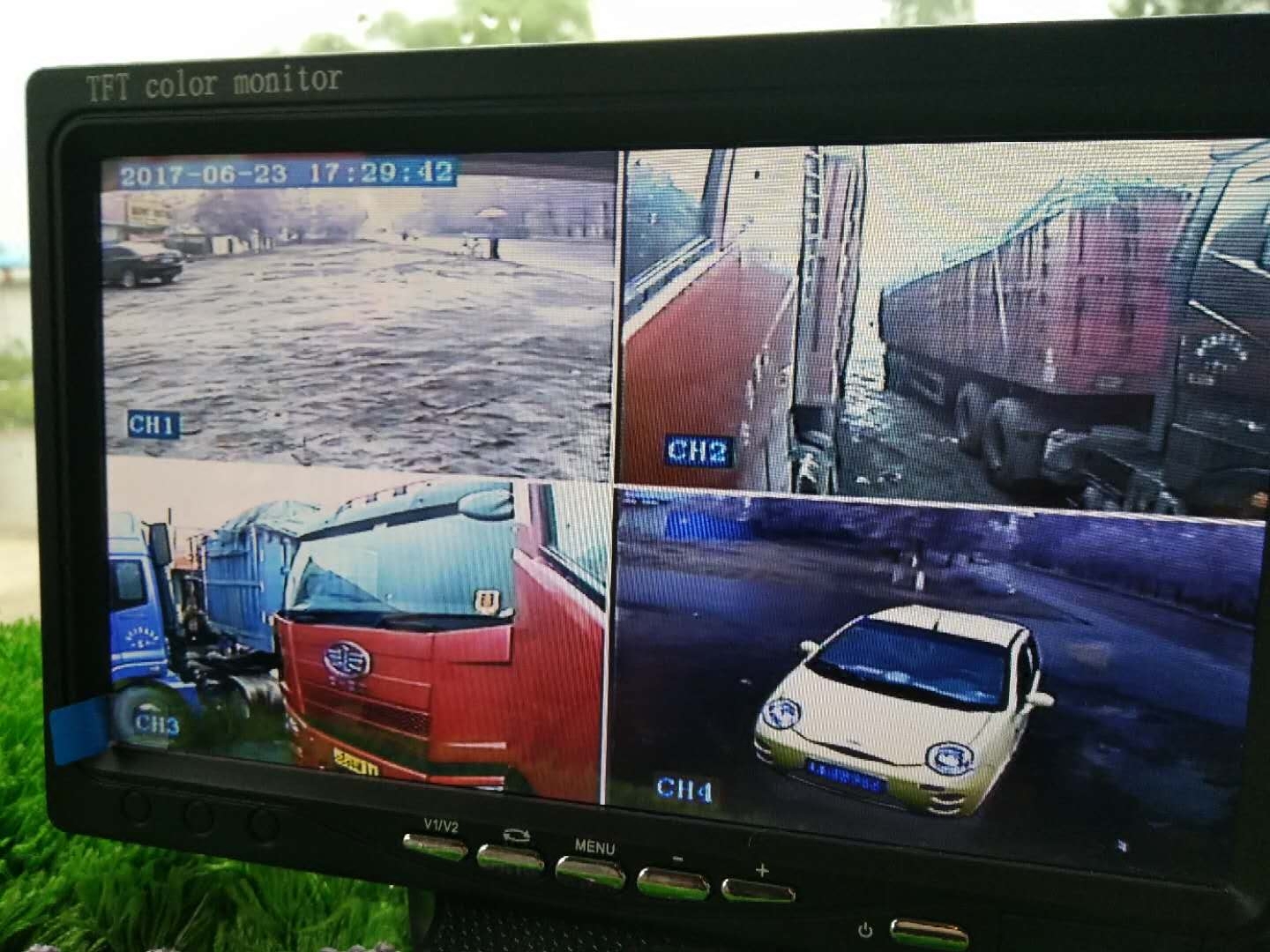 卡车客车货车高清四路监控行车记录仪车载录像机360全景